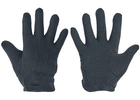 Pracovn rukavice  ERVA BUSTARD BLACK - velikost 6 a 8