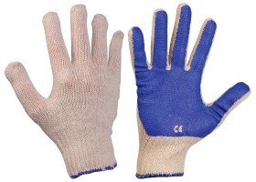 Pracovn rukavice  ERVA SCOTER modr - velikost 9