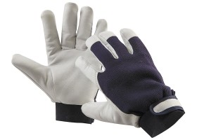 Zimn pracovn rukavice ERVA PELICAN BLUE WINTER