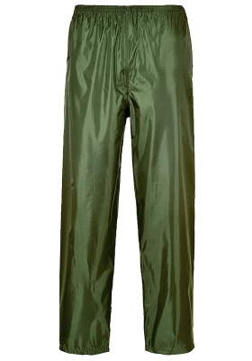 Kalhoty do det PORTWEST S441 CLASSIC lehk vododoln s lepenmi vy 210 - zelen
