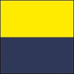 žlutá /  tmavé modrá (navy)