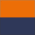 oranžová / tmavě modrá (navy) oranžová / tmavě modrá (navy)