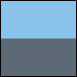 azurově modrá / středně šedá