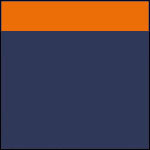 tmavě modrá (navy) / oranžová