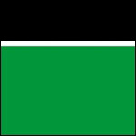 středně zelená / černá / bílá středně zelená / černá / bílá