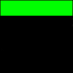 černá / signální zelená