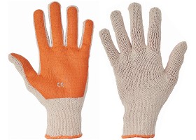 Pracovní rukavice  ČERVA SCOTER červené - velikost 8