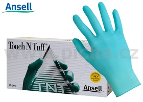 Rukavice Ansell 92-600 Touch N Tuff - nepudrované - 100ks Rukavice Ansell 92-600 Touch N Tuff - nepudrované - 100ks