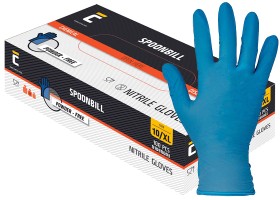 Jednorázové rukavice SPOONBILL 100 ks nitrilové - nepudrované