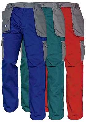 Montérkové kalhoty do pasu ČERVA MAX EVOLUTION 235 - prodloužená délka