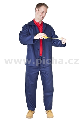 Oblek pracovní dvoudílný KH tmavě modrý - navy