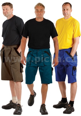 Krátké montérkové kalhoty - kraťasy MAX