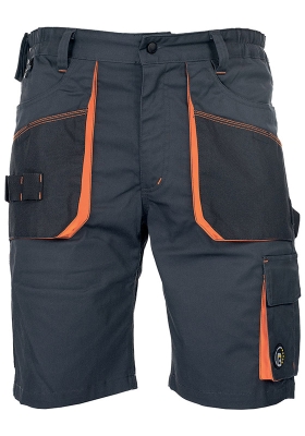 Krtk montrkov kalhoty - ortky EMERTON STRETCH 245 - ed/oranov