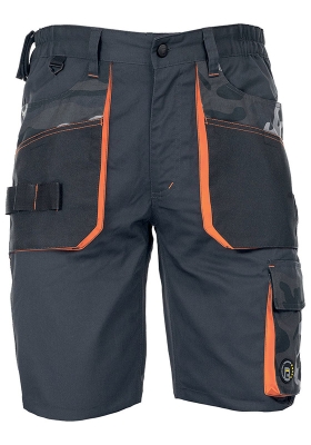Krtk montrkov kalhoty - ortky EMERTON STRETCH 245 - ed kamufl
