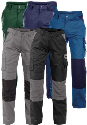Montérkové kalhoty do pasu DASSY BOSTON - 300 - upravená délka