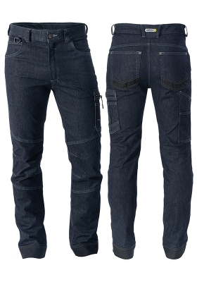 Pracovn kalhoty DASSY OSAKA JEANS STRETCH - 320 - upraven dlka