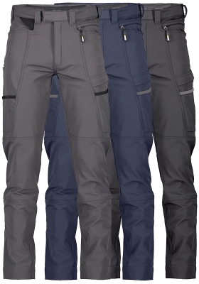 Montérkové kalhoty do pasu DASSY STORAX STRETCH - 210 - upravená délka
