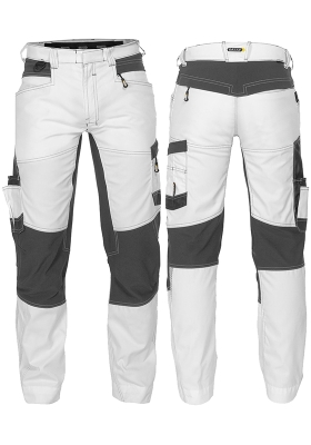 Montérkové kalhoty do pasu malířské DASSY HELIX STRETCH - 245 - upravená délka