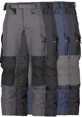 Montérkové kalhoty do pasu DASSY IMPAX STRETCH - 210 - upravená délka