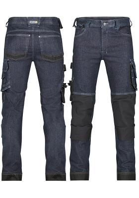 Pracovn kalhoty DASSY KYOTO JEANS STRETCH - 320