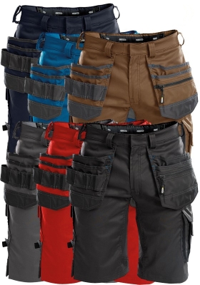 Krátké montérkové kalhoty DASSY TRIX STRETCH - 245