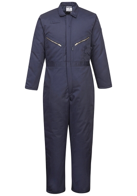 Zateplen pracovn kombinza PORTWEST S816 ORKNEY s dvoucestnm zipem 245 - navy