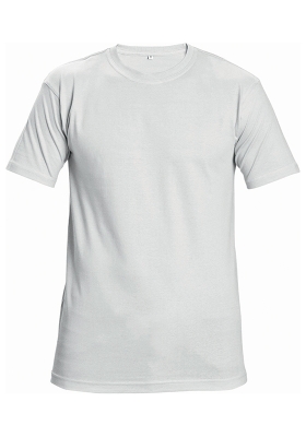 Tričko bavlněné s krátkým rukávem ČERVA TEESTA - bílé