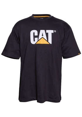 Tričko CATERPILLAR Trademark TEE - černé