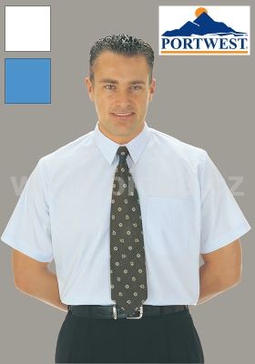 Košile pánská PORTWEST S104 CLASSIC - krátký rukáv