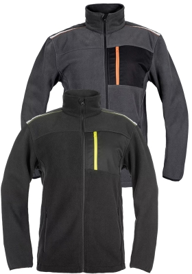 Bunda fleece EMERTON STR s reflexn�mi prvky 350