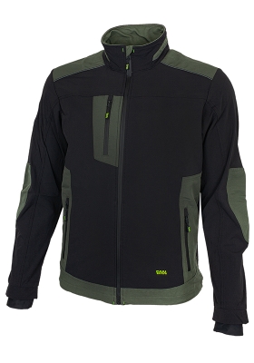 Bunda stretchov BENNON EREBOS GREEN/BLACK 290 - ern/zelen