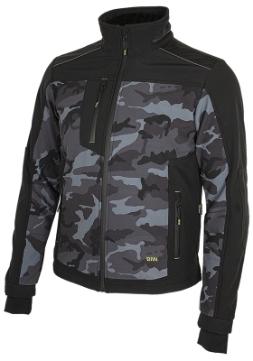 Maskov softshellov bunda BENNON CAMOS stretchov 340 - edo-ern