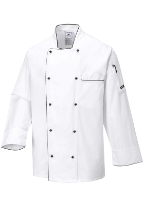 Rondon PORTWEST C776 Executive Chefs kuchask s dlouhm rukvem - bl