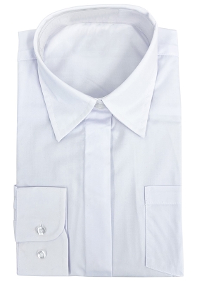 Dámská bílá košile SOFIA s krátkým rukávem