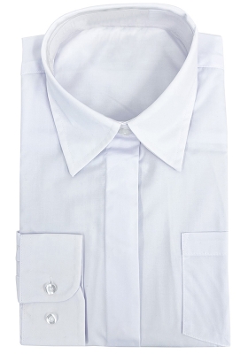 Dámská bílá košile SOFIA s dlouhým rukávem