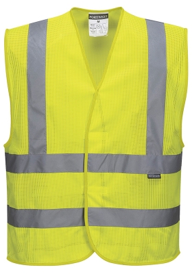 Reflexn vesta PORTWEST C370 Hi-Vis MESHAIR sovan - lut