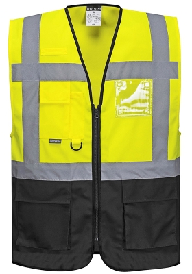 Reflexn vesta PORTWEST C476 Hi-Vis WARSAW EXECUTIVE - lut/ern