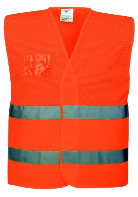 Reflexn vesta PORTWEST C494 Hi-Vis NET AIR sovan - oranov