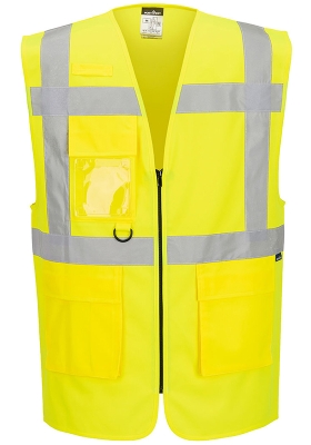 Reflexn� vesta PORTWEST ES476 Hi-Vis ESSENTIAL EXUCUTIVE  - �lut�
