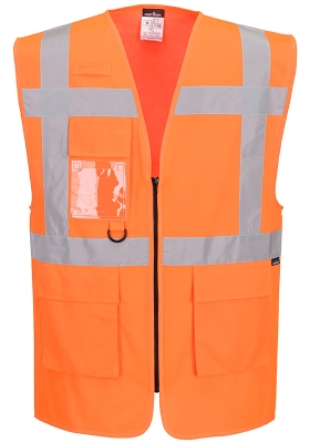 Reflexn� vesta PORTWEST ES476 Hi-Vis ESSENTIAL EXUCUTIVE  - oran�ov�