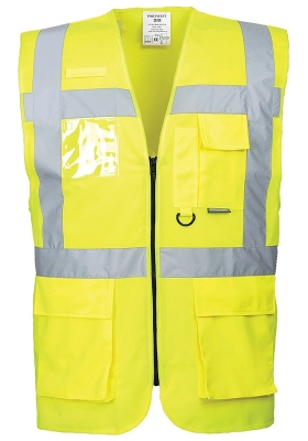 Reflexn vesta PORTWEST S476 Hi-Vis BERLIN EXECUTIVE - lut