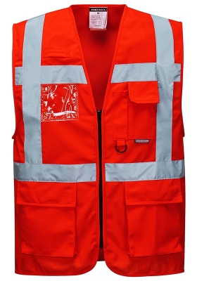 Reflexn vesta PORTWEST S476 Hi-Vis BERLIN EXECUTIVE - erven