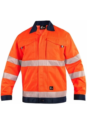 Reflexn� bunda CXS NORWICH UPG Hi-Vis 280 - oran�ov�/navy