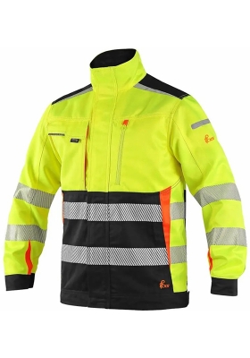 Reflexn� bunda CXS BENSON Hi-Vis 280 - �lut�/�ern�