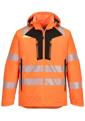 Reflexn bunda PORTWEST DX461 Hi-Vis zimn - oranov/ern