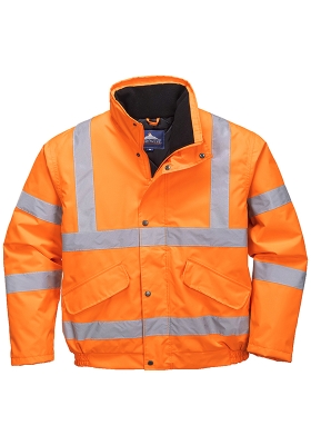 Reflexni bunda PORTWEST RT32 Hi-Vis BOMBER - oranov