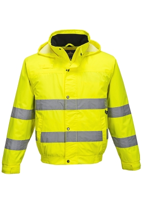 Reflexn bunda PORTWEST S161 Hi-Vis LITE BOMBER do det - lut