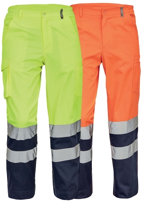 Reflexn kalhoty do pasu BURGOS Hi-Vis 195