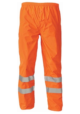 Kalhoty do deště GORDON Hi-Vis reflexní - oranžová