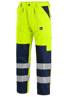 Reflexn kalhoty do pasu CXS NORWICH Hi-Vis 280 - lut/navy